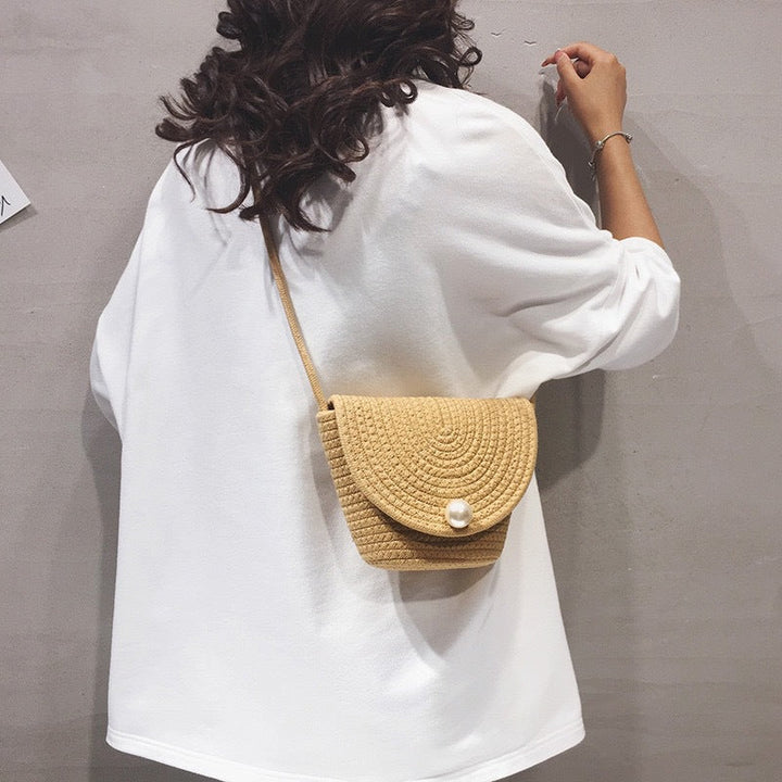 Ladies Stylish Clutch made of woven material Kalsten