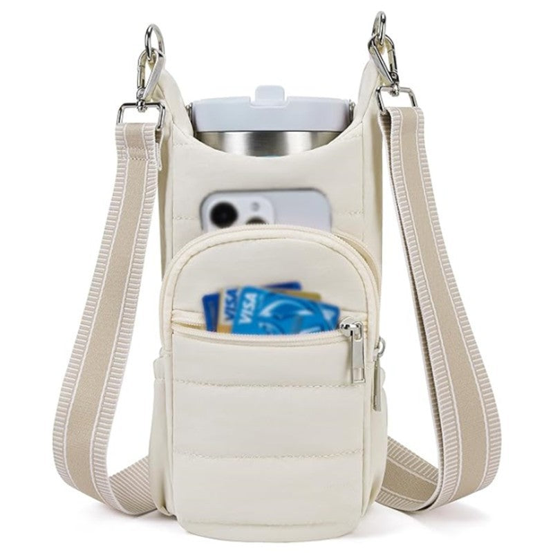 Practical shoulder bag with integrated card pocket Kalsten