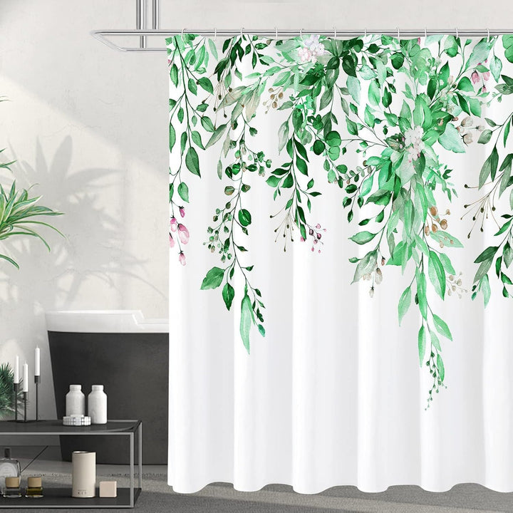 Floral Patterned Shower Curtain Kalsten