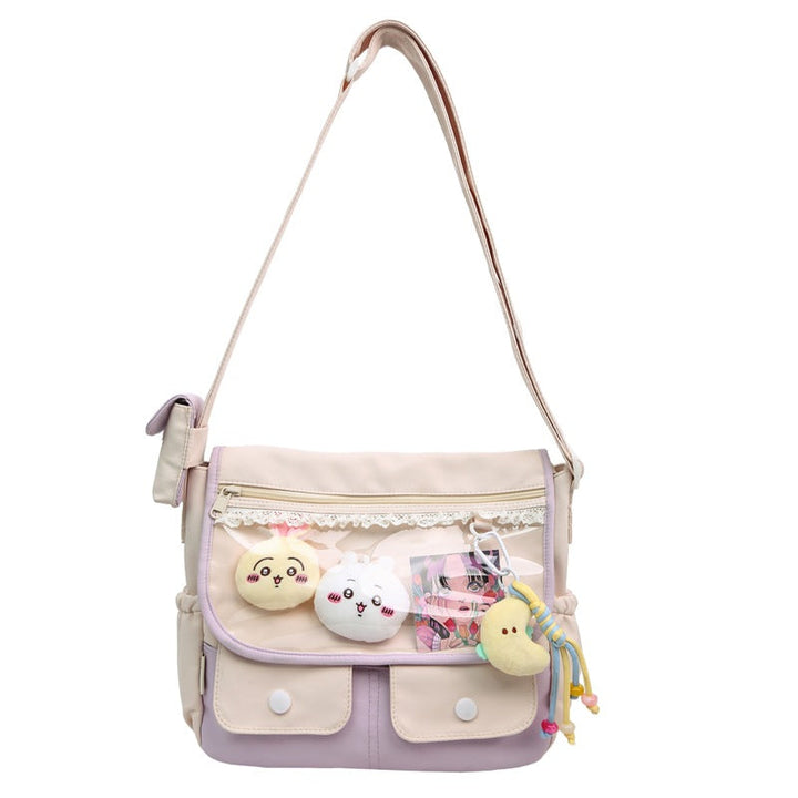 Cute Character-Themed Messenger Bag Kalsten