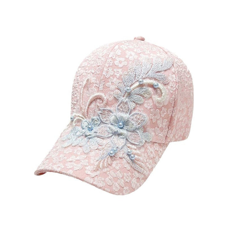 Women's Embroidered Lace Baseball Cap Kalsten