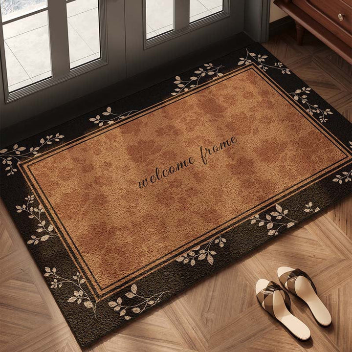 Checkerboard Pattern Welcome Mat Kalsten