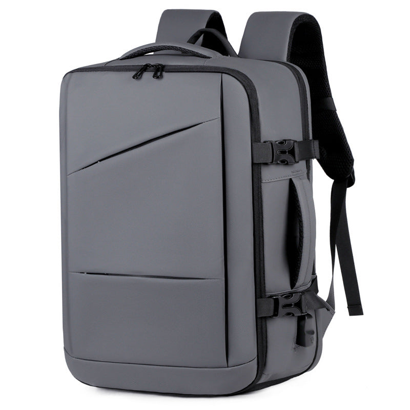 Functional Business Backpack with Expandable Storage and Ergonomic Straps Kalsten