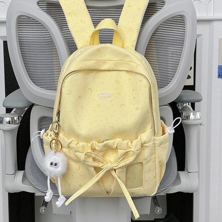 Cute Character-Design Casual School Backpack