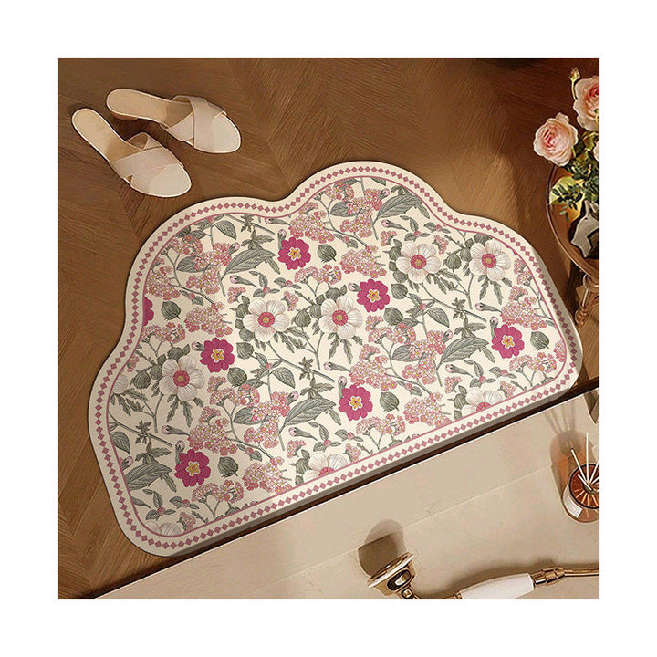 Floral Decorative Mat Kalsten