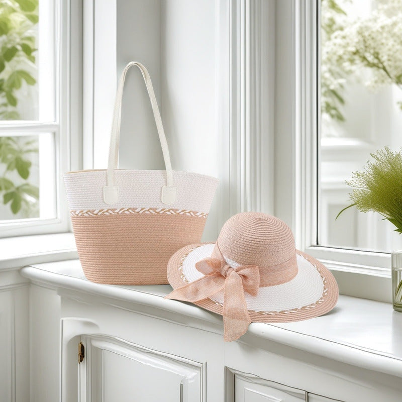 Stylish Sun Hat and Practical Beach Bag Kalsten
