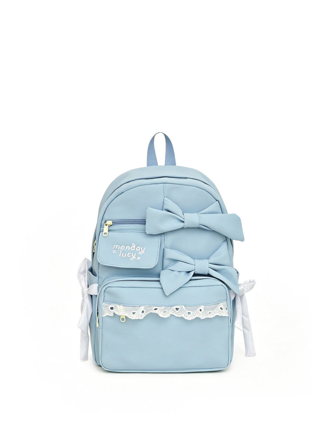 Cute Bow-Accent School Backpack Kalsten