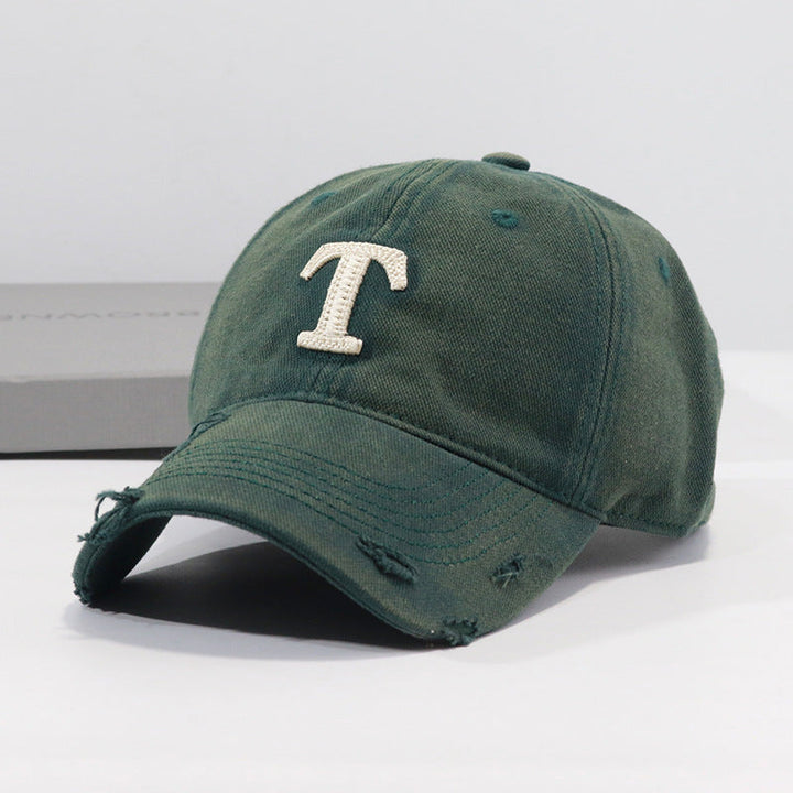Men's Distressed Denim Cap Kalsten