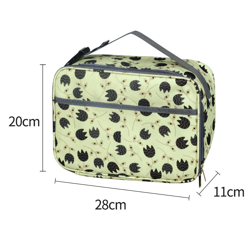 Women's cooler bag with practical carrying handle and insulating inner layer Kalsten