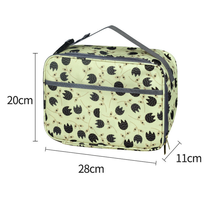 Women's cooler bag with practical carrying handle and insulating inner layer Kalsten