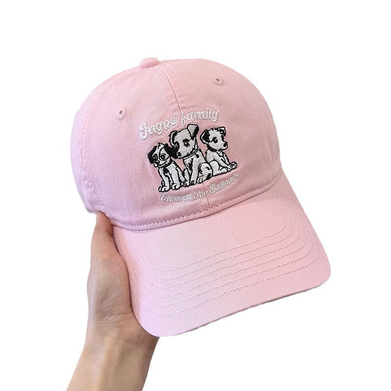 Women's Embroidered Pet-Themed Baseball Cap Kalsten