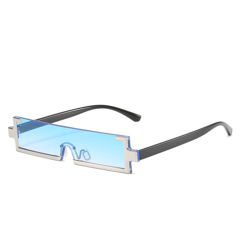 Ladies futuristic sunglasses with unique geometric design Kalsten