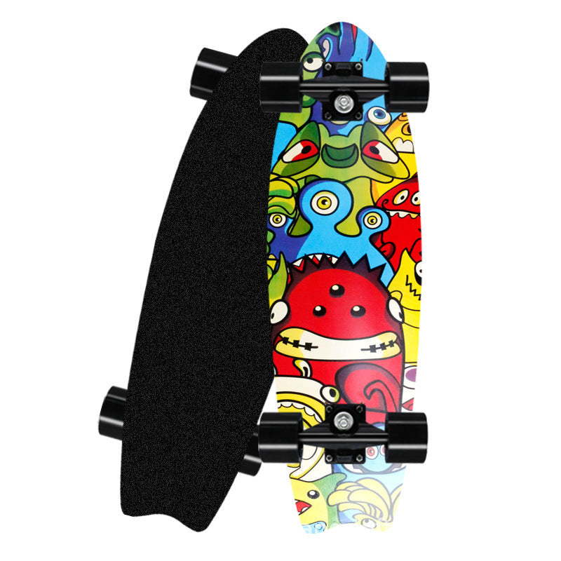 Surf-Inspired Mini Cruiser Skateboard Kalsten