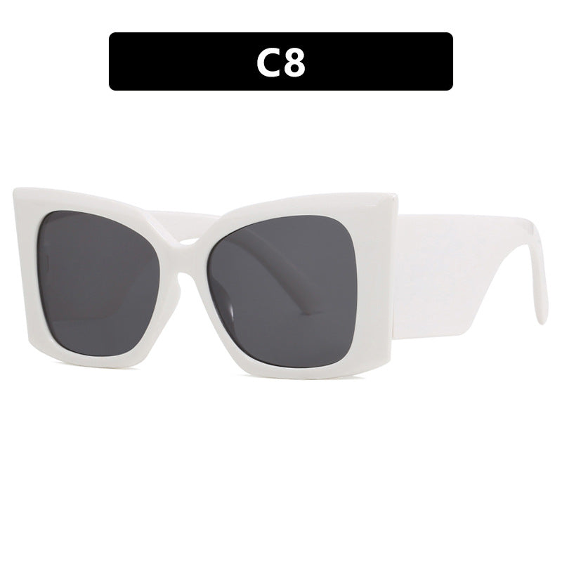 Women's oversized sunglasses with stylish cat-eye frame Kalsten