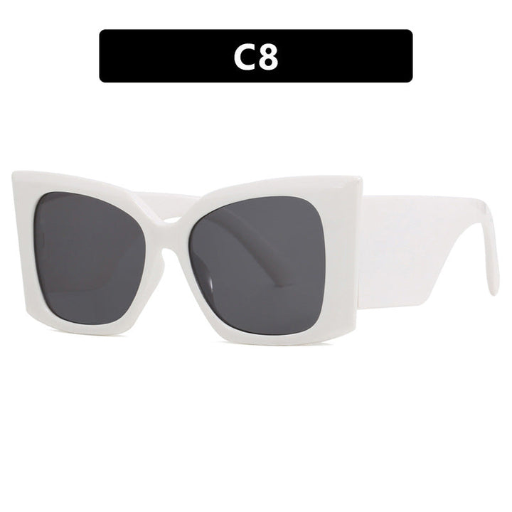 Women's oversized sunglasses with stylish cat-eye frame Kalsten