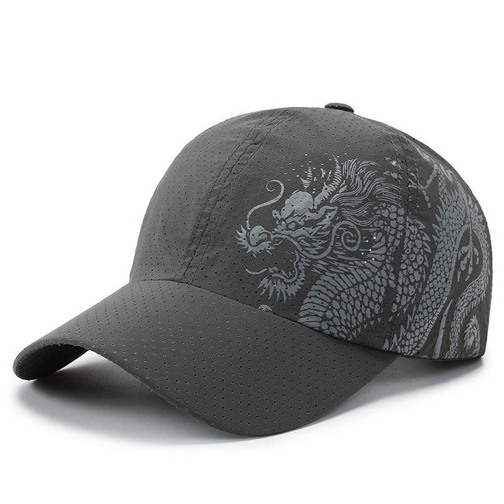Men's Sports Cap with Dragon Pattern Kalsten