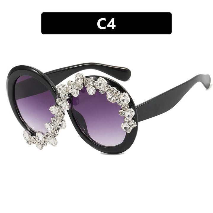 Ladies Glamorous Sunglasses with Rhinestone Applications Kalsten