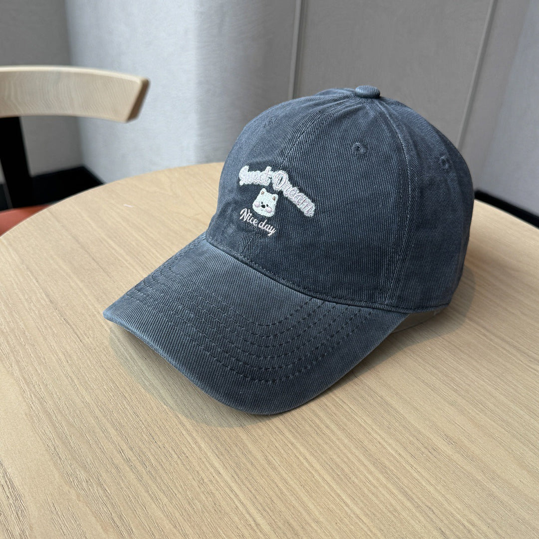 Women's Playful Embroidered Cap Kalsten