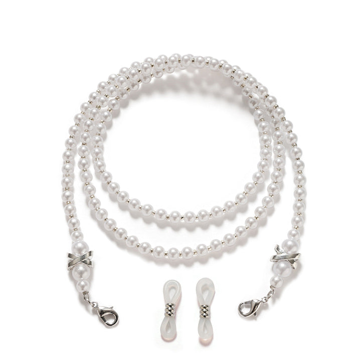 Stylish Pearl Beaded Eyewear Chain Kalsten