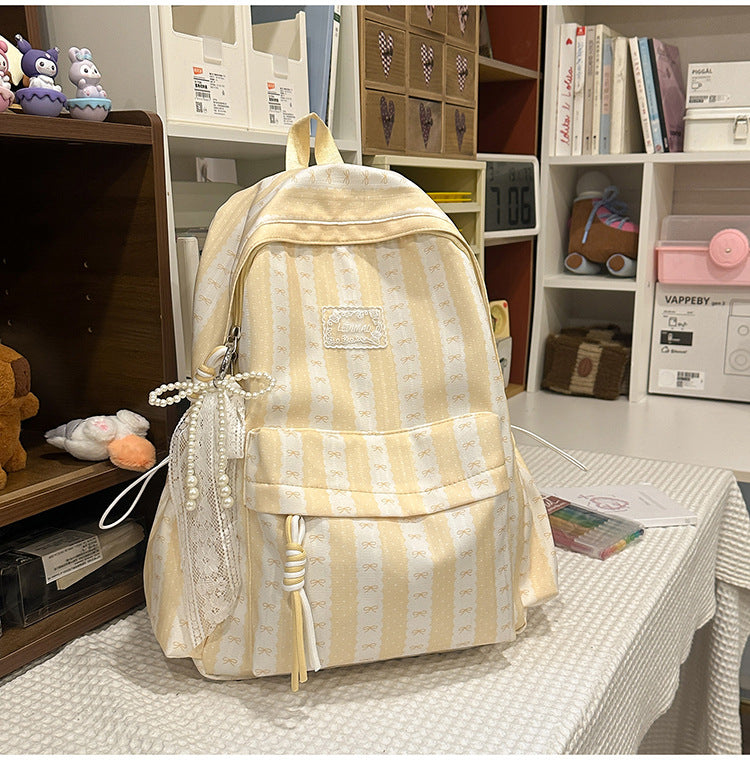 Casual Patterned School Backpack