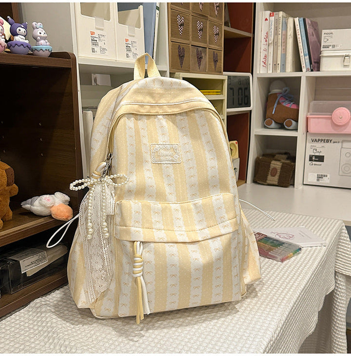 Casual Patterned School Backpack