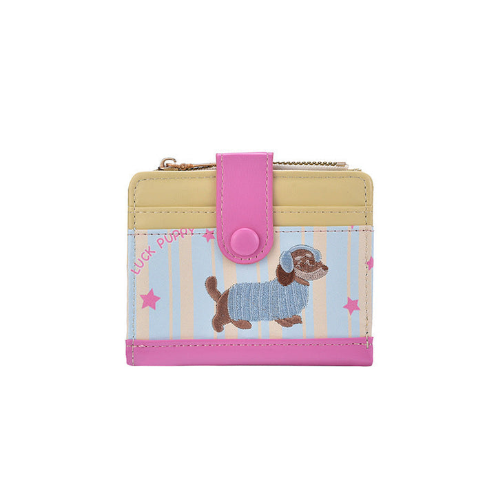 Cute Animal-Themed Zippered Coin Purse Kalsten