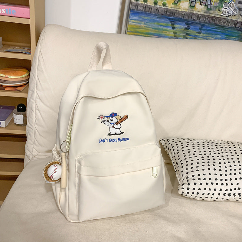 Cartoon-Themed Lightweight School Backpack