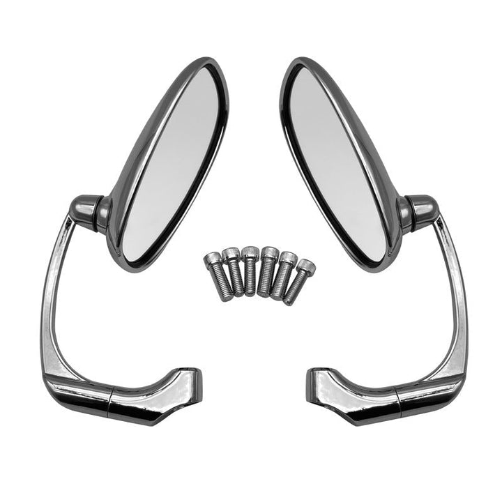 Chrome Plated Adjustable Motorcycle Mirrors Kalsten