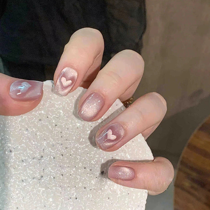Heart-Embellished Gradient Nail Art Kit Kalsten