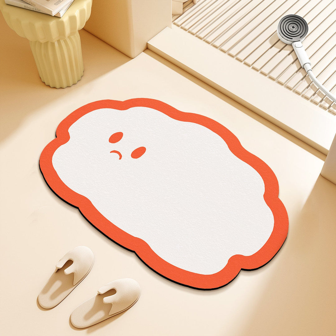 Playful Cloud-Shaped Bath Mat Kalsten