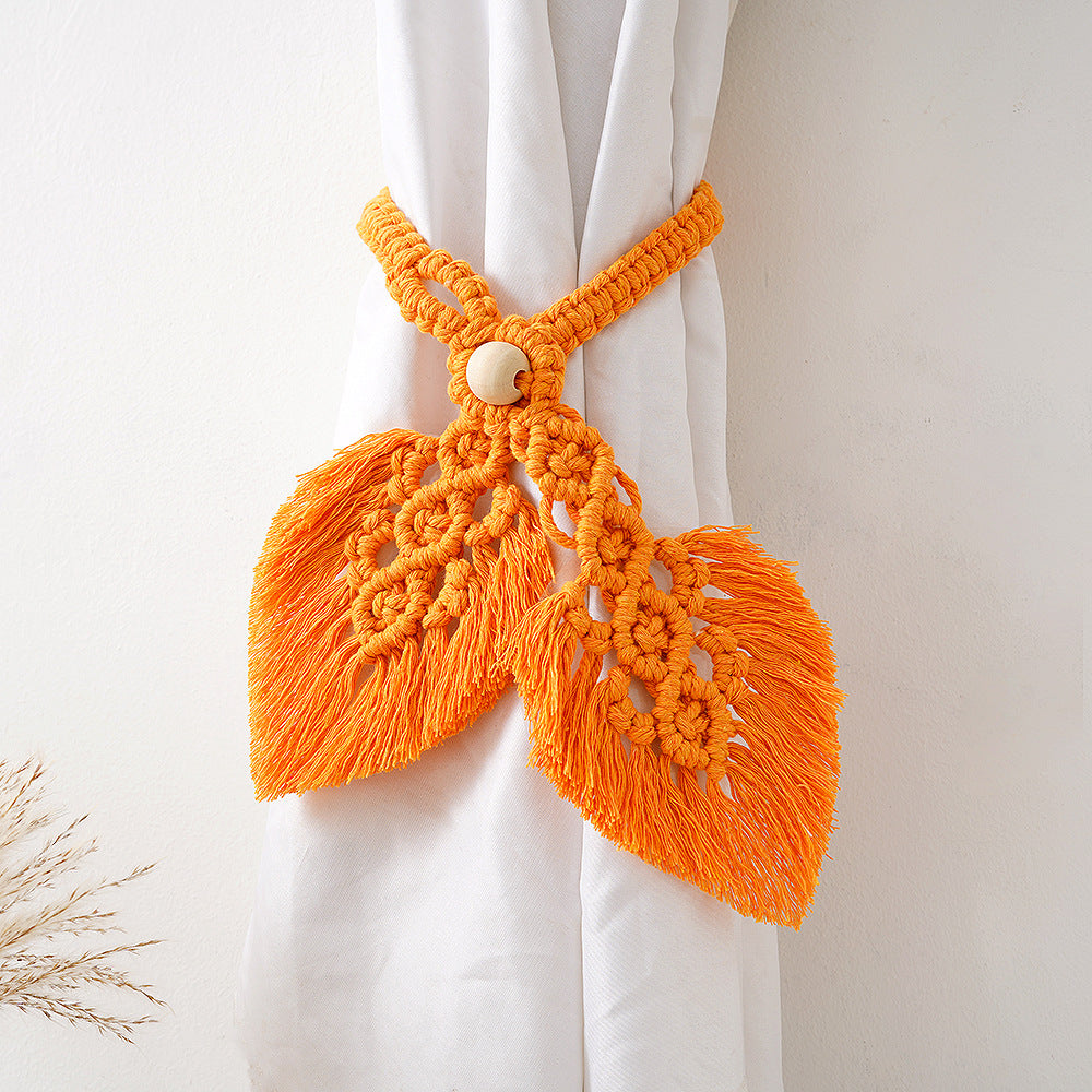 Macrame Curtain Tieback Holder Acalora