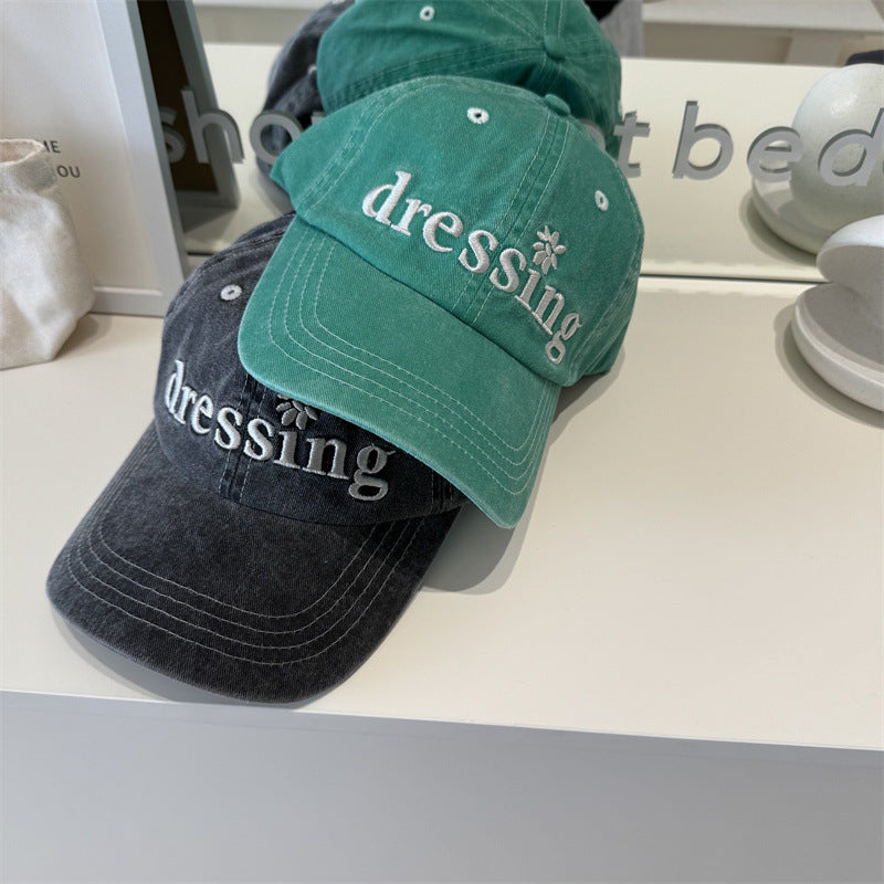 Women's Vintage-Inspired Adjustable Baseball Cap Kalsten
