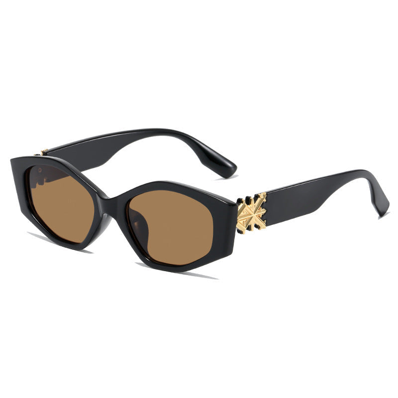 Women's geometric sunglasses with luxurious detail Kalsten