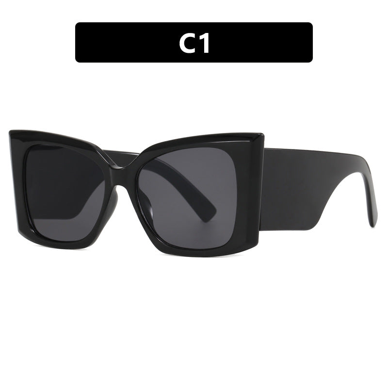 Women's oversized sunglasses with stylish cat-eye frame Kalsten