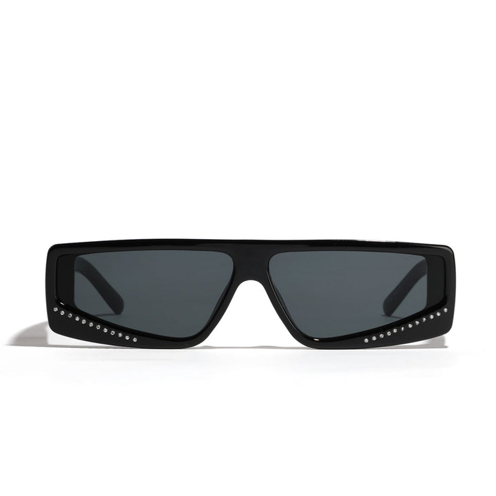 Women's oversized sunglasses with futuristic shape and stylish embellishments Kalsten