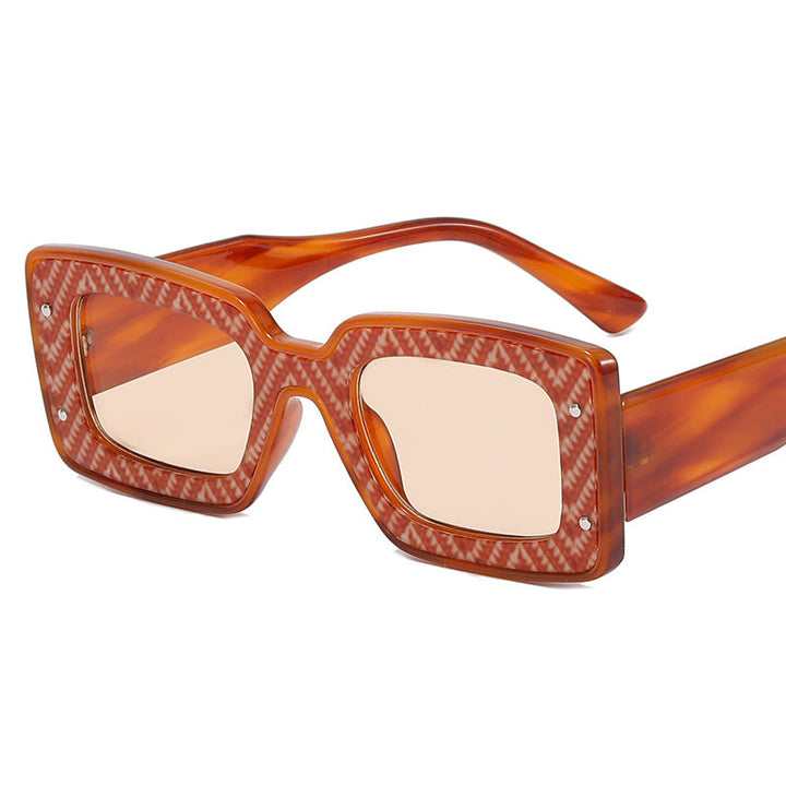 Women Oversized Sunglasses in Modern Square Frame Kalsten