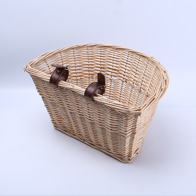 Woven Bicycle Carrier Basket Kalsten