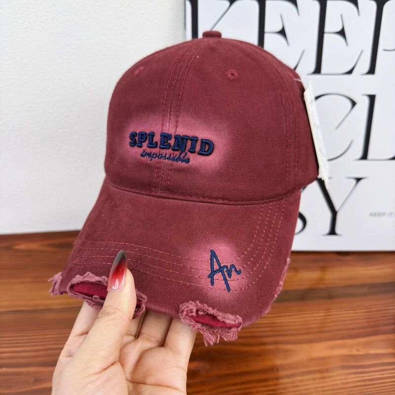 Women's Distressed Graphic Baseball Cap Kalsten