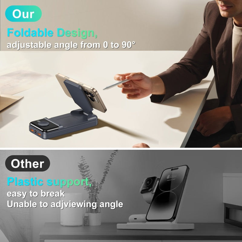 Wireless charger with multifunctional station by Kalsten