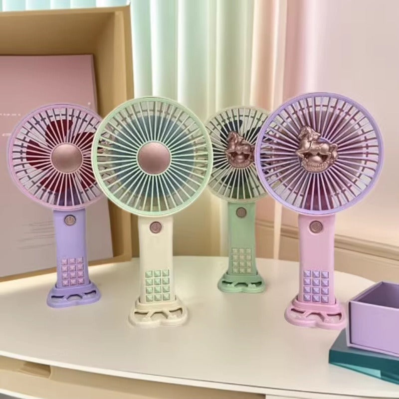 Unisex Portable USB Hand Fan with Ergonomic Design and Rechargeable Battery Kalsten