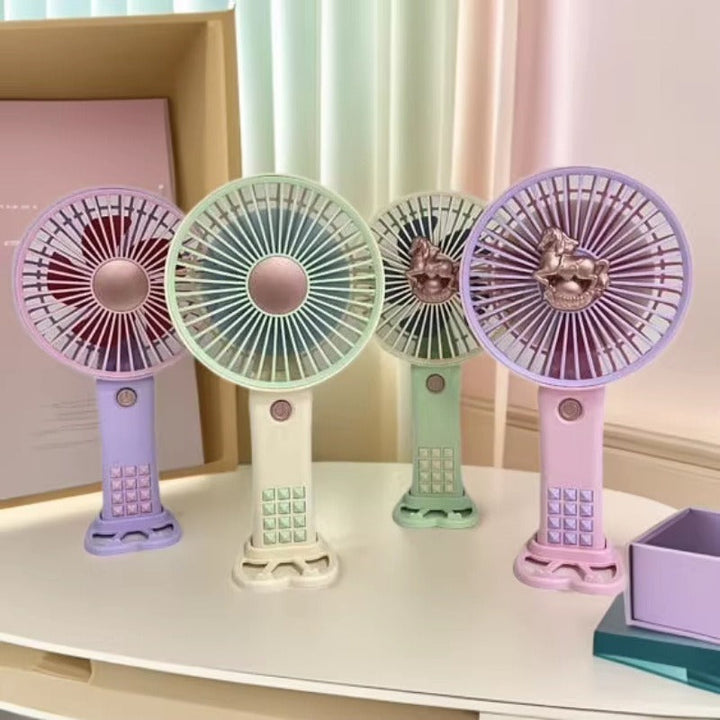 Unisex Portable USB Hand Fan with Ergonomic Design and Rechargeable Battery Kalsten
