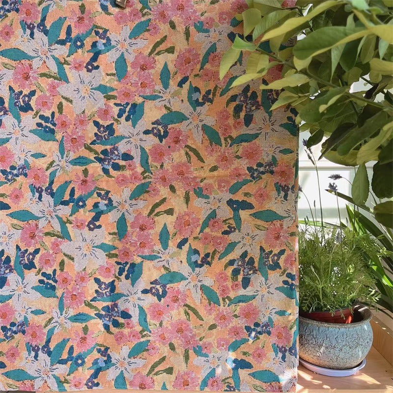 Birds and Leaves Decorative Table Runner