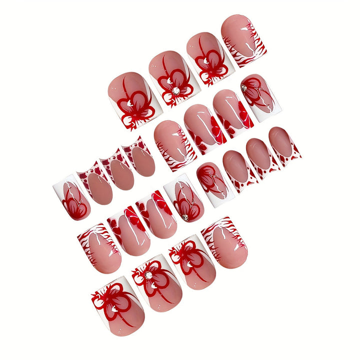 Elegant Floral Nail Design Kalsten