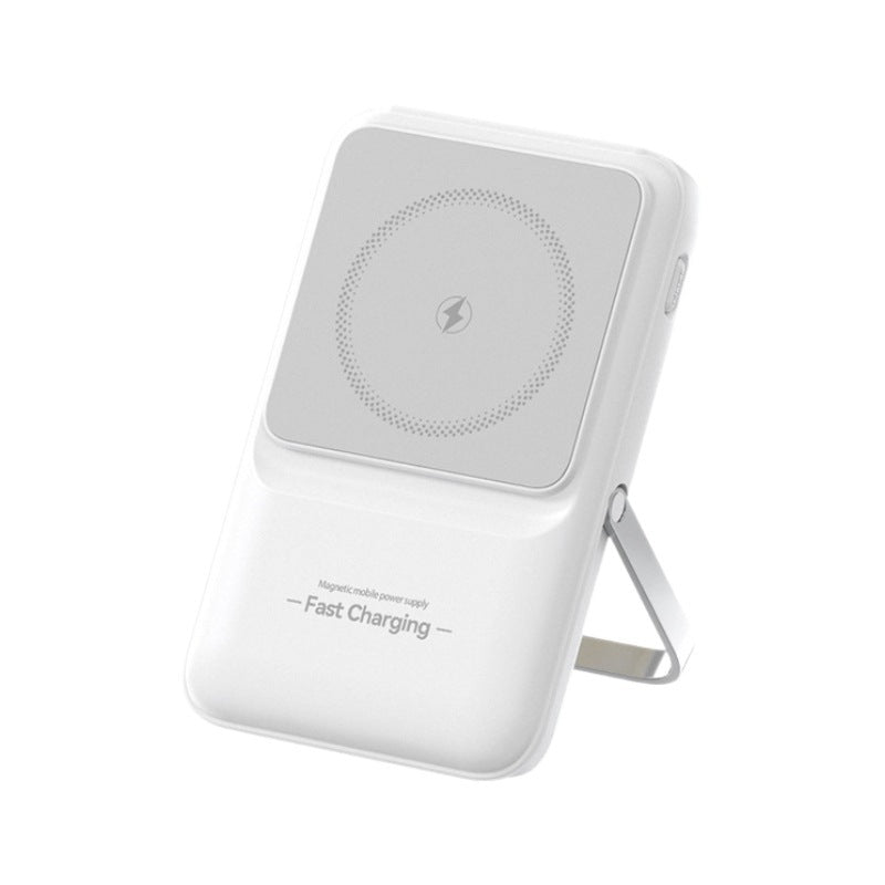Portable power bank with magnetic charging technology and integrated cable management Kalsten