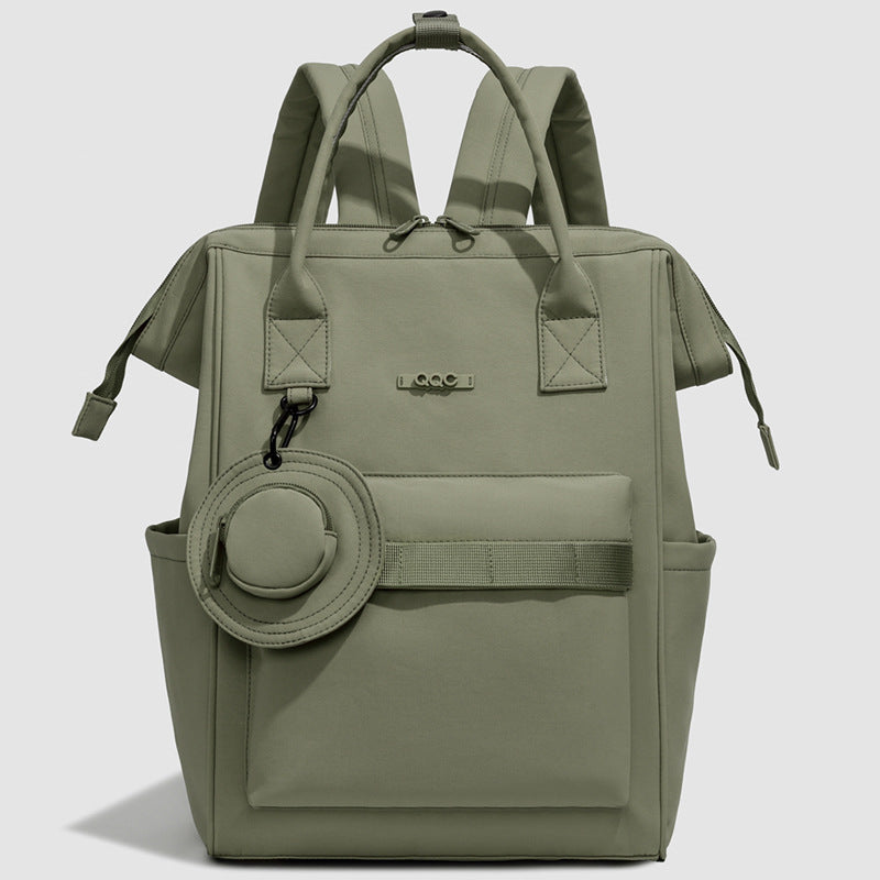 Multi-Functional School Backpack with Detachable Pouch