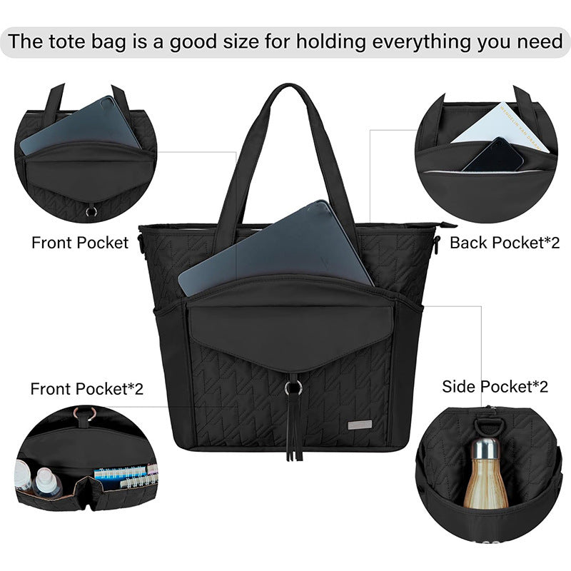 Practical handbag with multiple compartments Kalsten