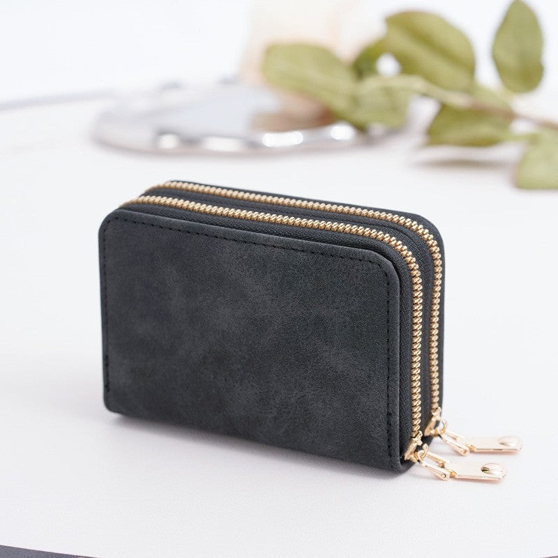 Double Folded Wallet Made of High-Quality Genuine Leather Kalsten