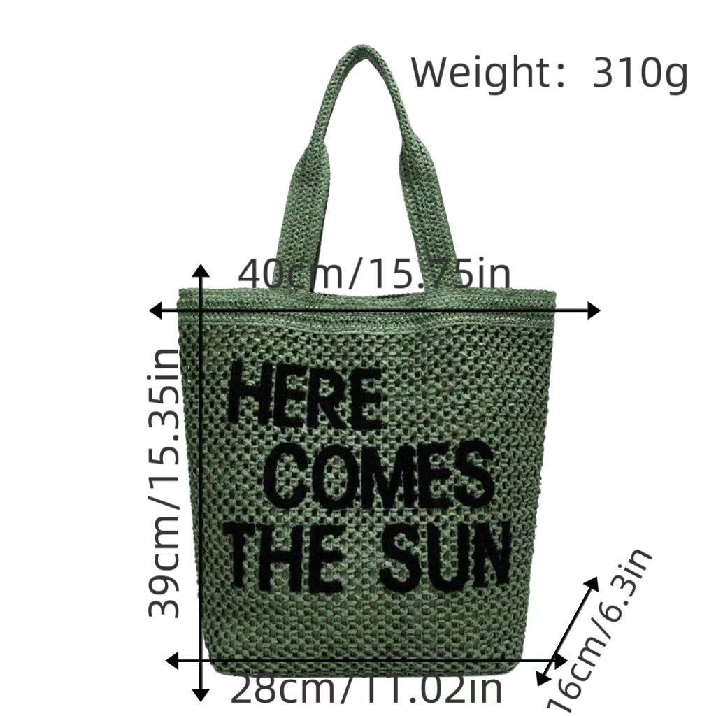 Tote bag with creative lettering Kalsten