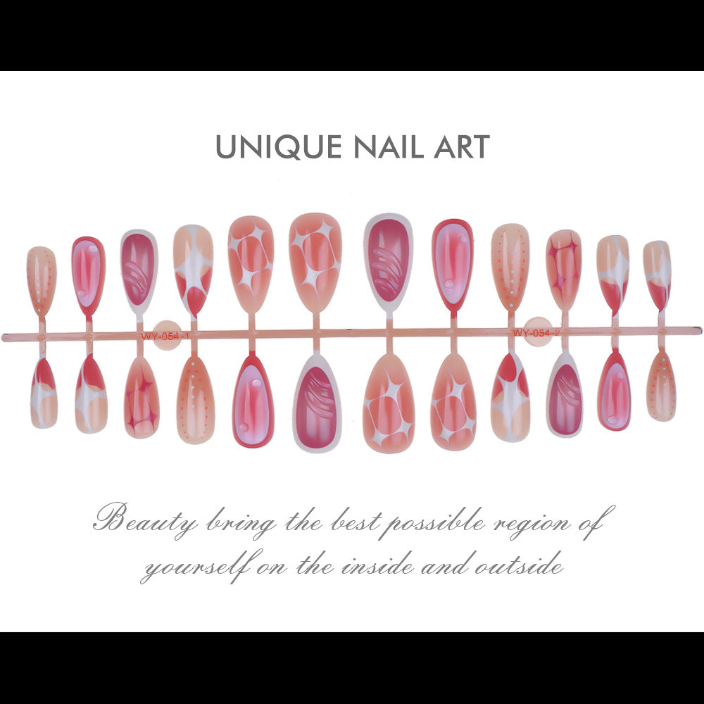 Elegant Artistic Press-On Nail Set Kalsten 1787294328
