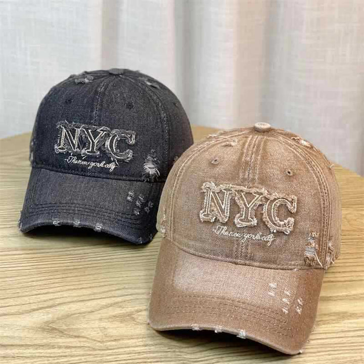 Women's Distressed Fashion Baseball Cap Kalsten